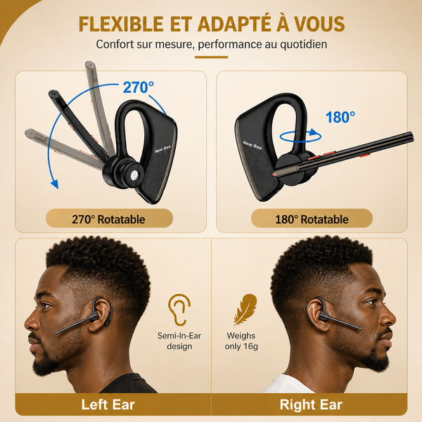 Casque Bluetooth professionnel